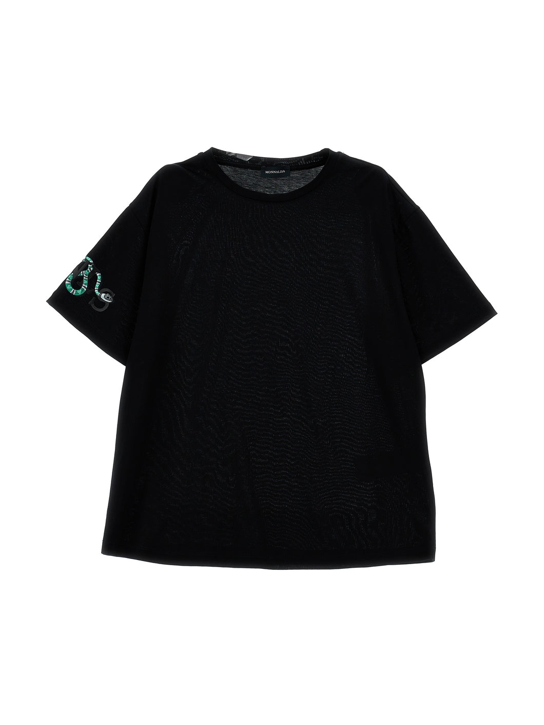 Embroidered Snake T-Shirt