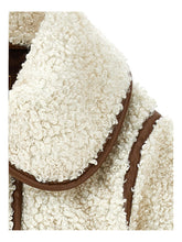 Load image into Gallery viewer, Plush coat with buttons
