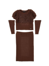 Load image into Gallery viewer, Skirt and sweater set
