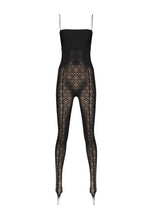 Load image into Gallery viewer, Simkhai - Intricate Sheer Pattern Jumpsuit
