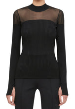 Load image into Gallery viewer, Simkhai - Contoured Ribs Top Long Sleeve

