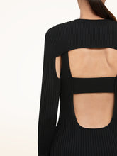 Load image into Gallery viewer, Simkhai - Contoured Cut Out Ribs Midi Dress
