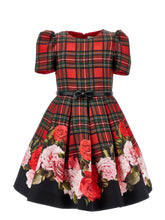 Load image into Gallery viewer, Scottish dress and roses
