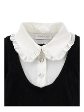 Load image into Gallery viewer, Bon Ton dress with button collar
