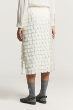 Load image into Gallery viewer, Fringed chiffon skirt
