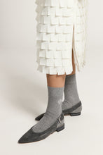 Load image into Gallery viewer, Fringed chiffon skirt
