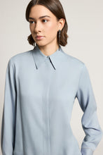 Load image into Gallery viewer, Peach-finish pure tencel twill fluid shirt
