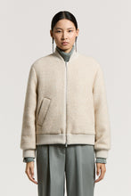 Load image into Gallery viewer, Wool and baby alpaca jacket with sequins
