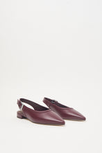 Load image into Gallery viewer, Genuine leather flat sling-backs
