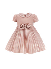 Load image into Gallery viewer, Velvet dress with roses
