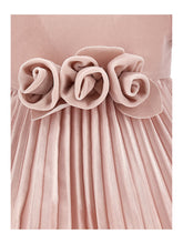 Load image into Gallery viewer, Velvet dress with roses
