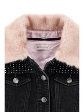 Load image into Gallery viewer, Rhinestone Denim Jacket
