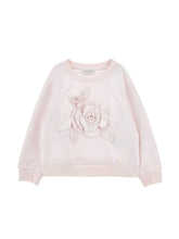 Load image into Gallery viewer, Rose Sweatshirt with Applications
