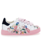 Load image into Gallery viewer, Flower tennis shoes
