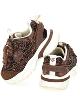 Load image into Gallery viewer, Velour Glitter Sneakers
