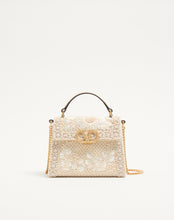 Load image into Gallery viewer, Mini Vsling Embroidered Handbag With Jewel Logo
