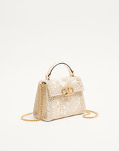 Load image into Gallery viewer, Mini Vsling Embroidered Handbag With Jewel Logo
