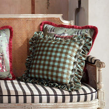 Load image into Gallery viewer, Seferî Crossroads Decorative Cushion - Green
