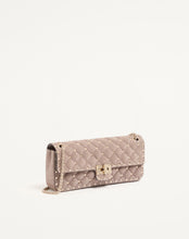 Load image into Gallery viewer, Rockstud Spike Medium Suede Shoulder Bag
