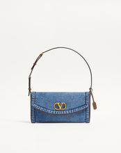Load image into Gallery viewer, Devain Small Denim Shoulder Bag

