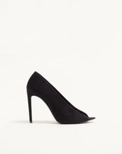 Load image into Gallery viewer, Open Toe Révélé Suede Pumps 105Mm
