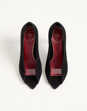 Load image into Gallery viewer, Open Toe Révélé Suede Pumps 105Mm

