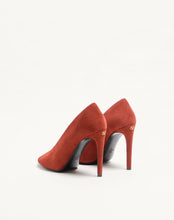 Load image into Gallery viewer, Open Toe Révélé Suede Pumps 105Mm
