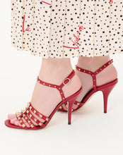 Load image into Gallery viewer, Rockstud Kidskin Sandal 100mm
