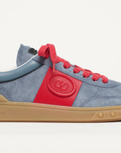 Load image into Gallery viewer, Upvillage Low Top Trainer In Split Leather And Calfskin Nappa Leather
