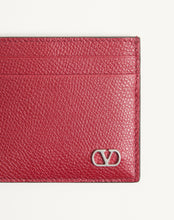 Load image into Gallery viewer, VLogo Signature Cardholder In Grainy Calfskin
