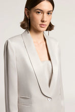 Load image into Gallery viewer, Single-breasted viscose blazer
