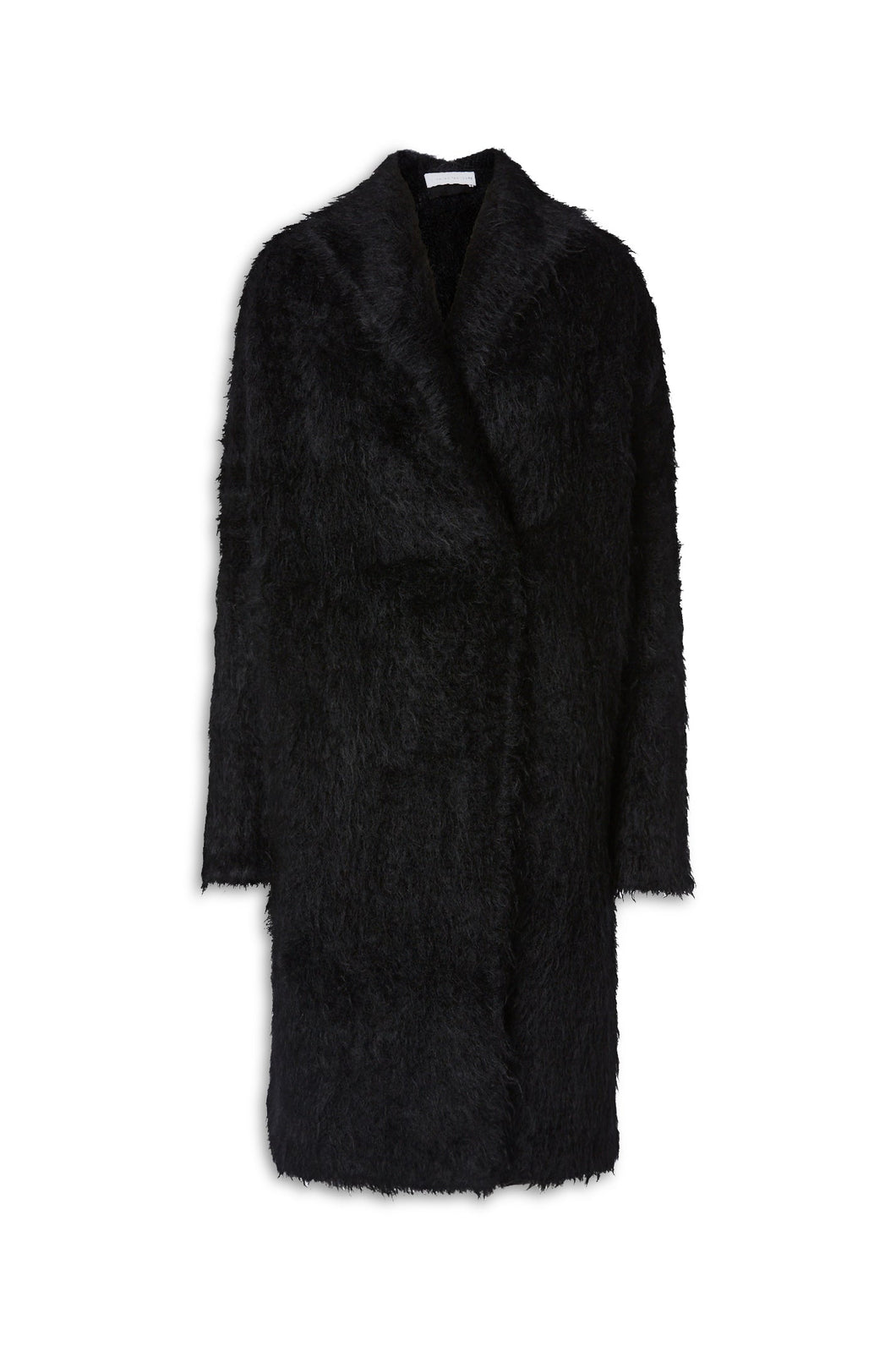 BRUSHED MOHAIR CARDIGAN 3 - BLACK