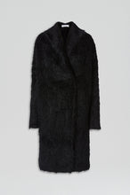 Load image into Gallery viewer, BRUSHED MOHAIR CARDIGAN 3 - BLACK
