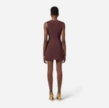 Load image into Gallery viewer, Sleeveless dress in lightweight crêpe fabric
