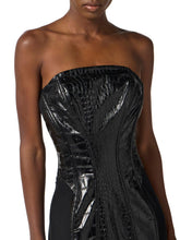 Load image into Gallery viewer, Crocodile print textured dress
