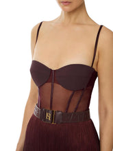 Load image into Gallery viewer, Tulle mini dress with fringes
