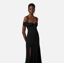 Load image into Gallery viewer, Red Carpet crêpe jersey dress with corset
