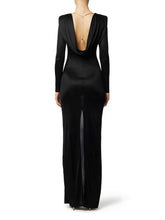 Load image into Gallery viewer, Red Carpet dress in shiny viscose jersey
