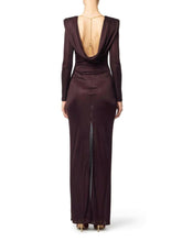 Load image into Gallery viewer, Red Carpet dress in shiny viscose jersey
