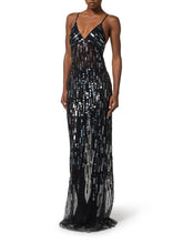 Load image into Gallery viewer, Red Carpet tulle dress with sequins
