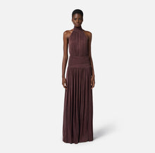 Load image into Gallery viewer, Red Carpet dress in jersey with jewelled bow
