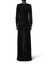 Load image into Gallery viewer, Red Carpet dress in burnout velvet
