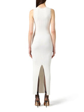 Load image into Gallery viewer, Dress in ribbed knit fabric with jewel logo
