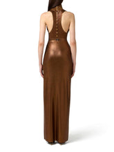 Load image into Gallery viewer, Red Carpet laminated knit dress
