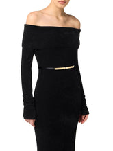 Load image into Gallery viewer, Red Carpet chenille dress with belt
