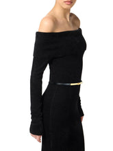 Load image into Gallery viewer, Red Carpet chenille dress with belt
