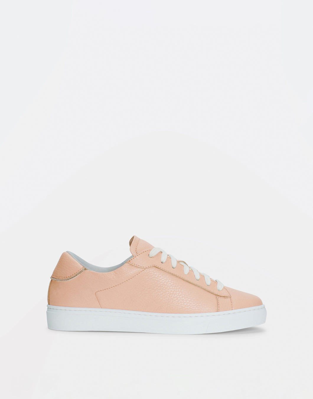 Dalila leather sneakers, dusty pink