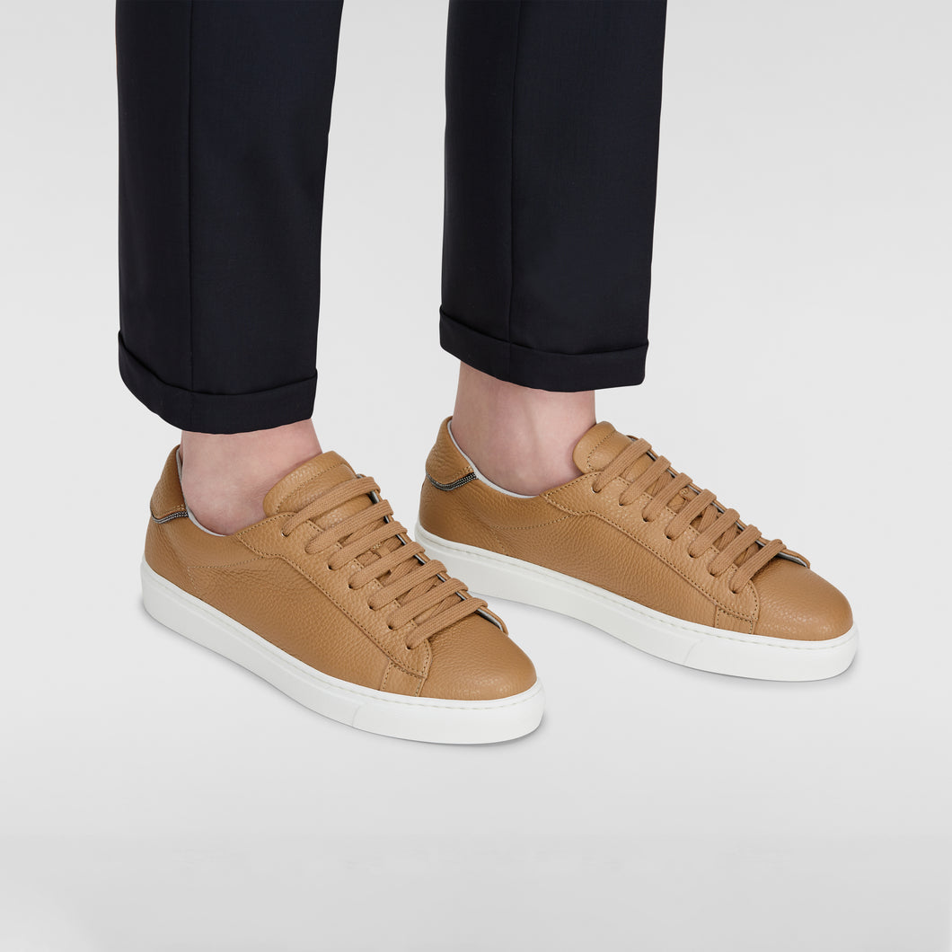 Leather sneakers