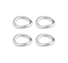Load image into Gallery viewer, VERTIGO Silver-Plated Set of 4 Knife/Chopstick Rests
