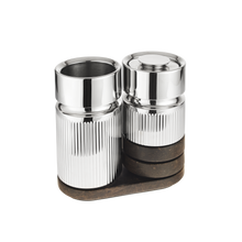 Load image into Gallery viewer, Club 30 Stainless Steel &amp; Marble 5pc Bar Set
